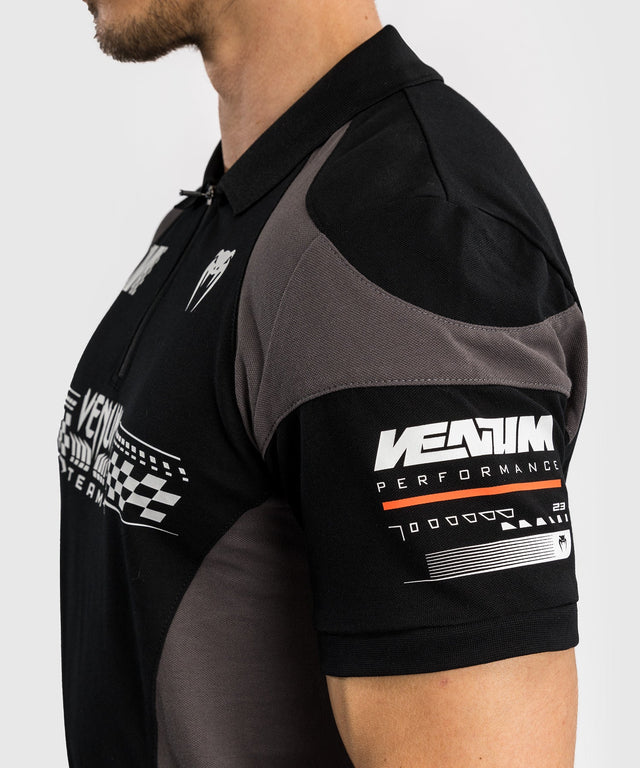 Venum Motorsport Polo – Schwarz