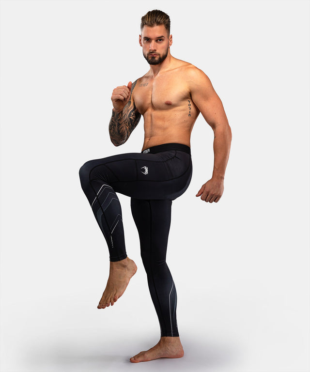 Venum Kompressionsshorts Streamline – Schwarz/Weiß