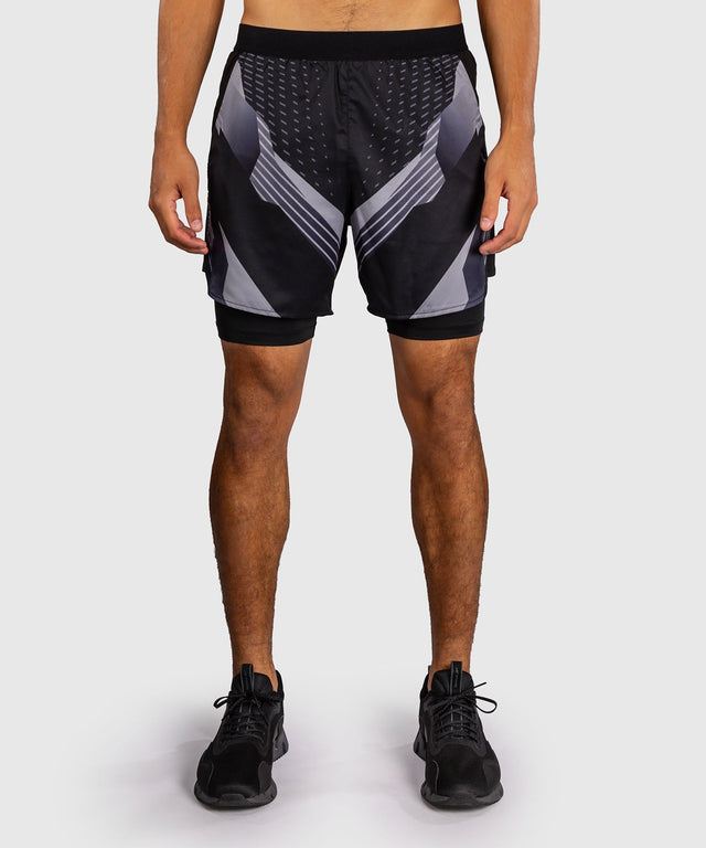 Pantaloncini a compressione Venum No-Gi 6.0 – Nero/Bianco