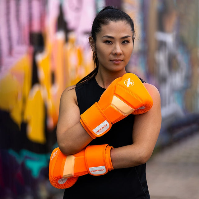 Hayabusa Boxhandschuhe T3 Neon – Orange