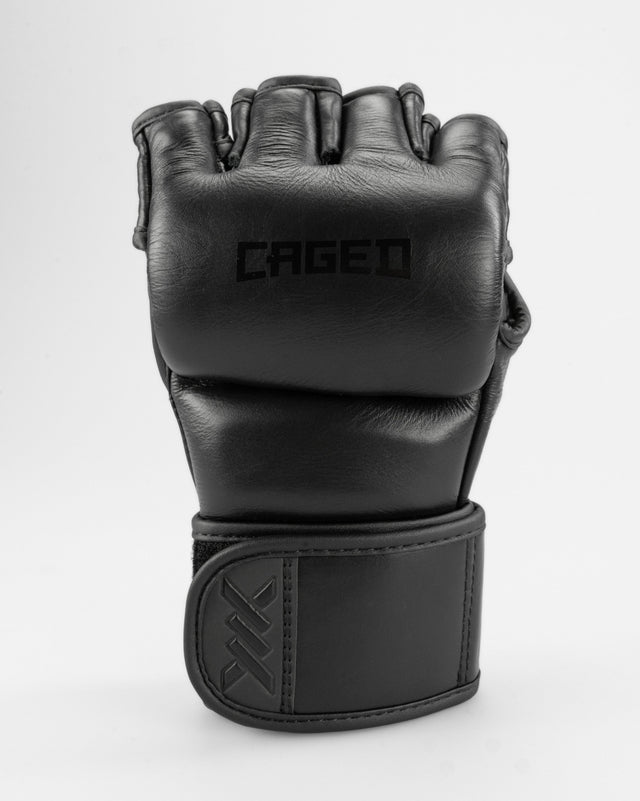 Guantes de MMA Caged 'X' Series – Negro/Negro