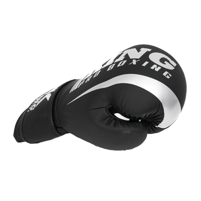 Guantes de boxeo King Pro Boxing Revo – Negro/Plata