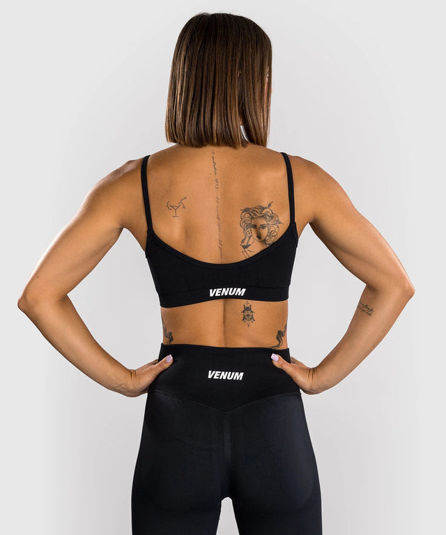 Sujetador deportivo Venum Sculpt – Negro/Blanco