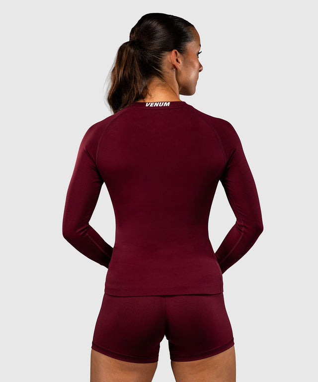 Rashguard Venum Aero XT Manches longues – Prune