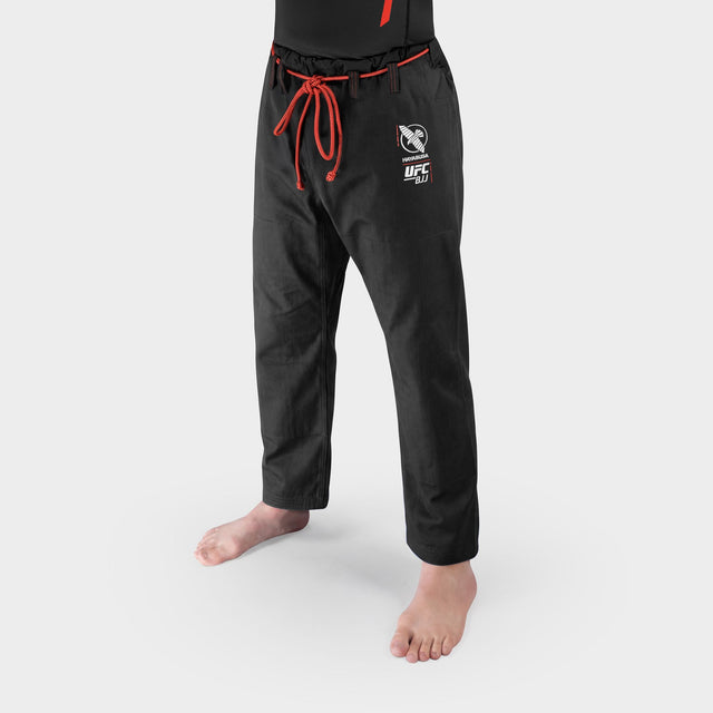 Pantaloni Kimono BJJ Hayabusa x UFC Twill – Nero