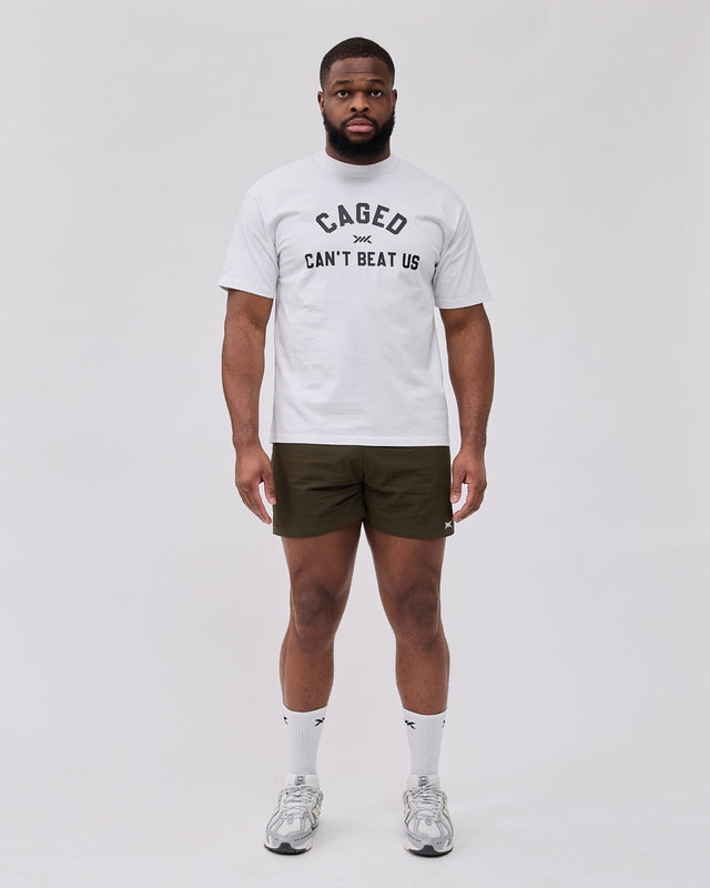 Caged Club T-shirt - Bianco