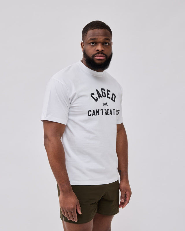Caged Club T-shirt - Bianco