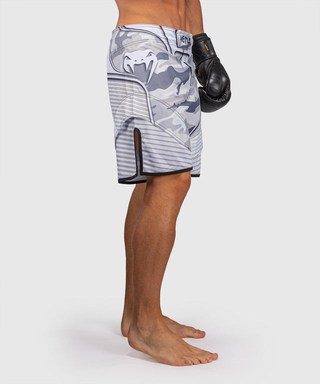 Venum MMA-Shorts Camo Hero – Weiß/Hellgrau