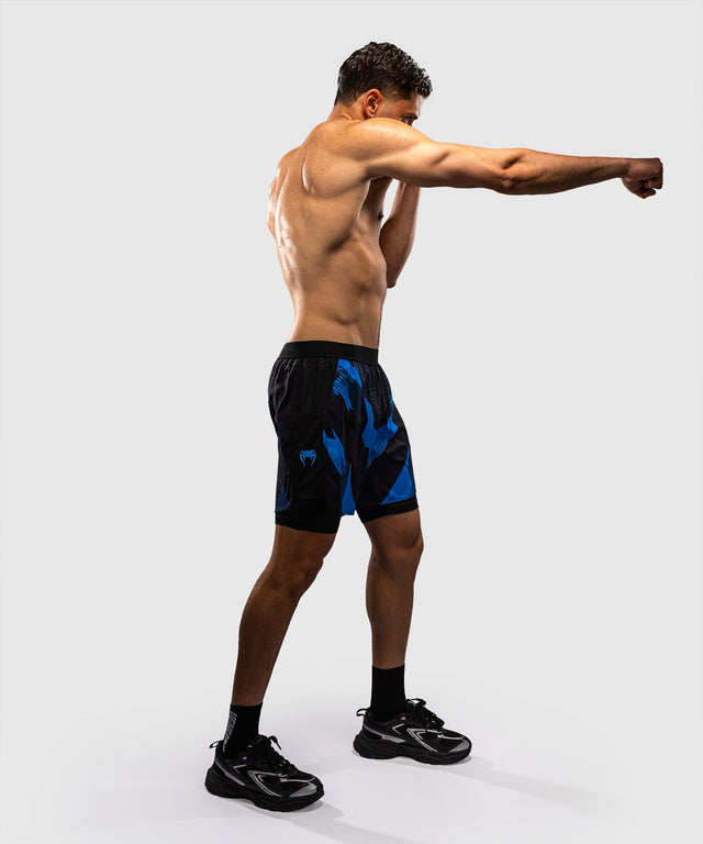 Shorts de compression Venum No-Gi 6.0 – Noir/Bleu