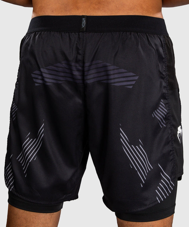 Pantaloncini a compressione Venum No-Gi 6.0 – Nero/Bianco