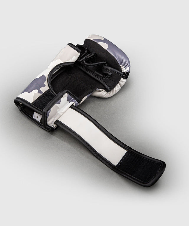 Guanti da sparring MMA Venum Elite - Bianco/Grigio