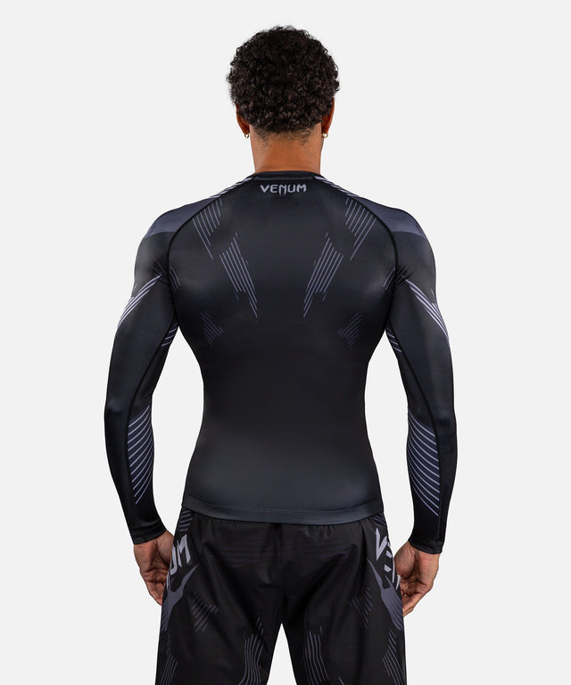 Venum Rashguard No-Gi 6.0 Long Sleeves – Black/Grey