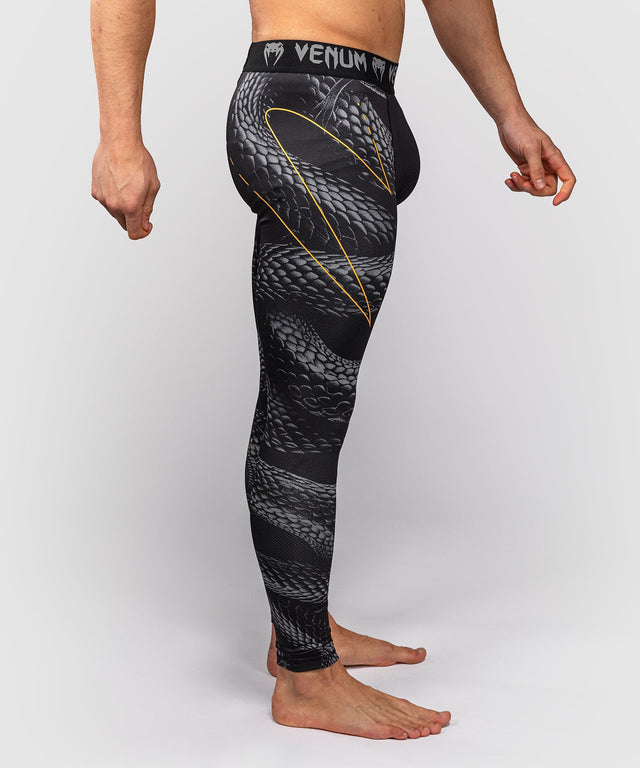 Venum Kompressionsshorts Matupa – Schwarz/Grau/Gold