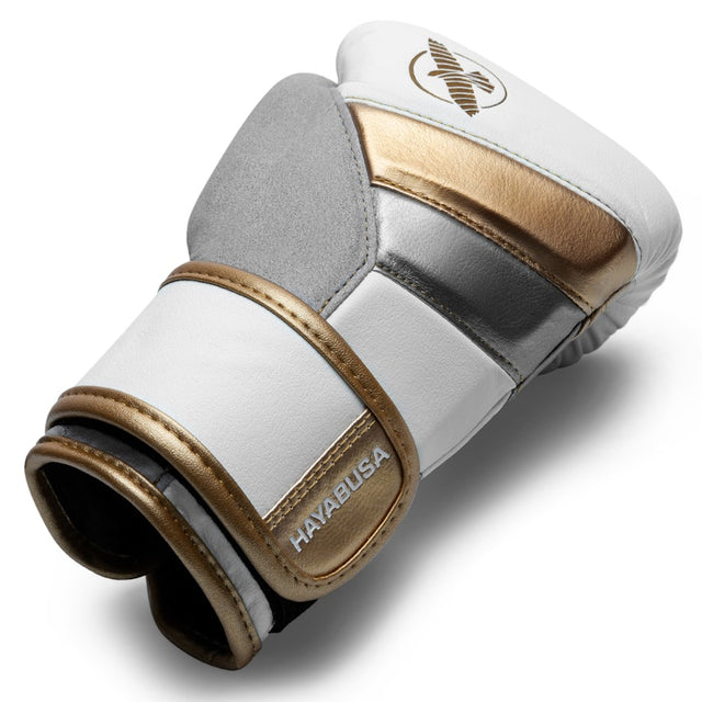 Gants de boxe Hayabusa T3 – Enfant – Blanc/Or
