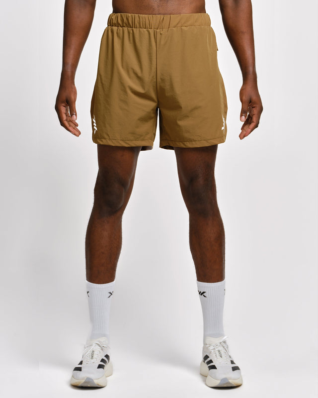Caged 2-in-1 Running Shorts Stride - Olive Green