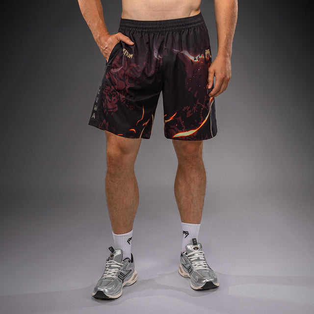 Pantalones de entrenamiento Venum Sukuna – Negro/Beige claro