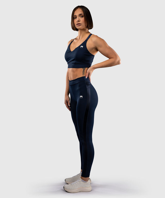 Reggiseno sportivo Venum Sculpt Shape da donna – Blu navy