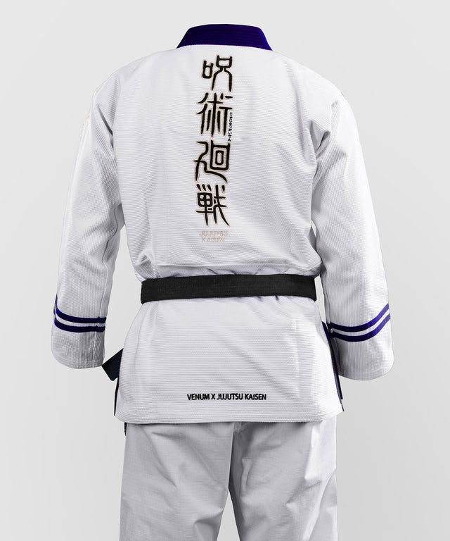 Kimono de BJJ Venum Jujutsu Kaisen x Sukuna – Blanc/Bleu