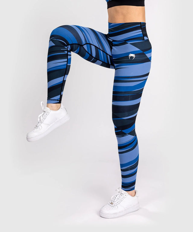 Venum Leggings Abyss - Zwart/Blauw