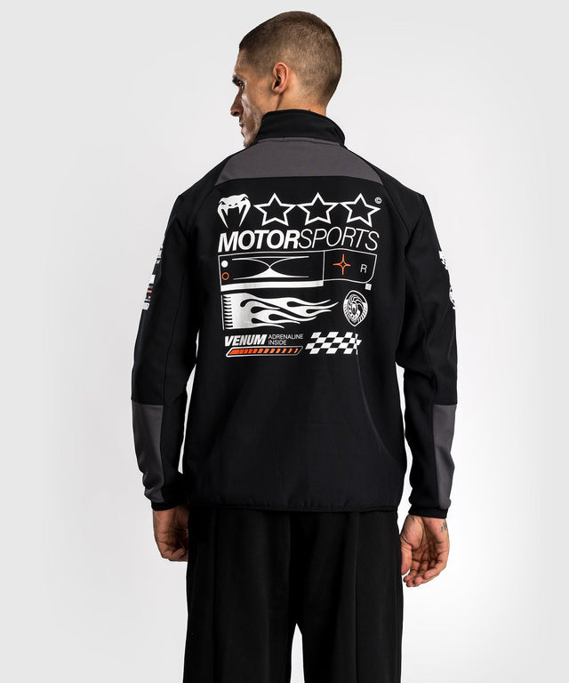 Venum Motorsport Softshell Jacke – Schwarz