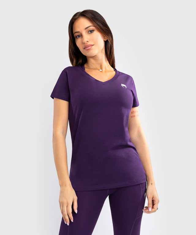 Camiseta Venum Essential para mujer – Púrpura oscuro