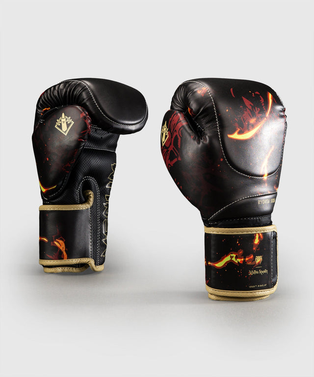 Gants de boxe Venum Jujutsu Kaisen x Sukuna Impact Evo – Noir/Beige