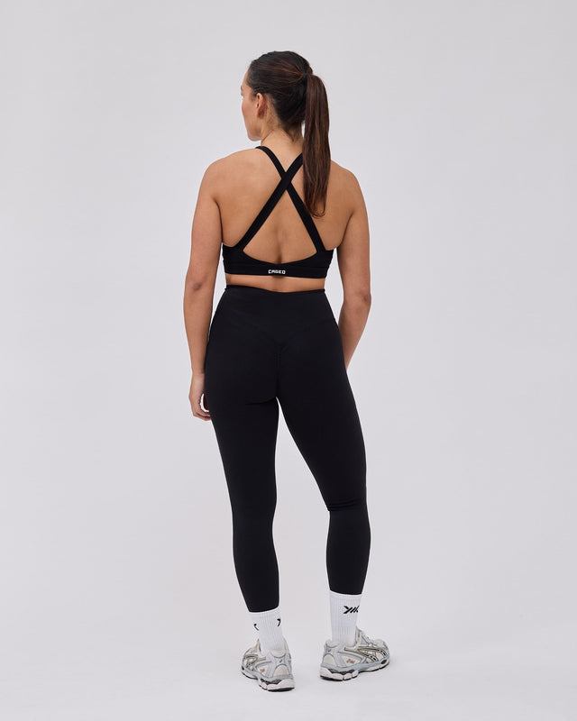 Leggings Caged Essential – Nero