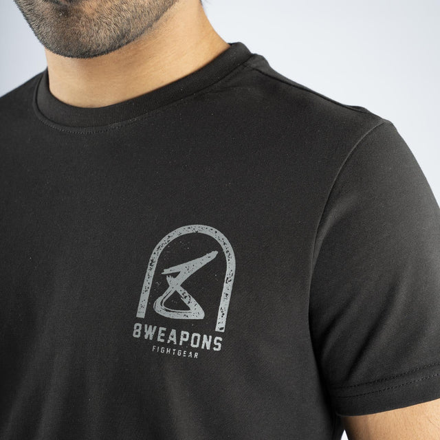 Camiseta 8 WEAPONS Tombstone – Negro