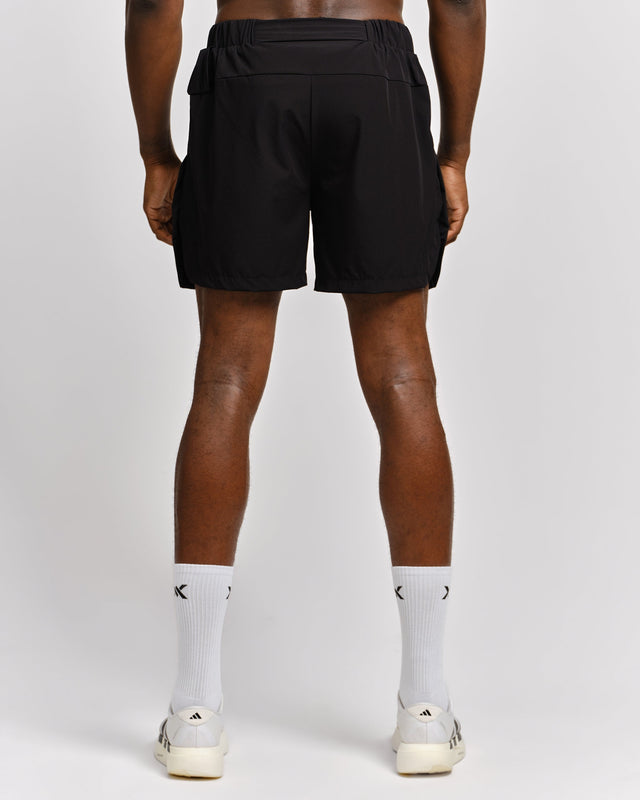 Caged 2-in-1 Lauf-Shorts Stride – Schwarz