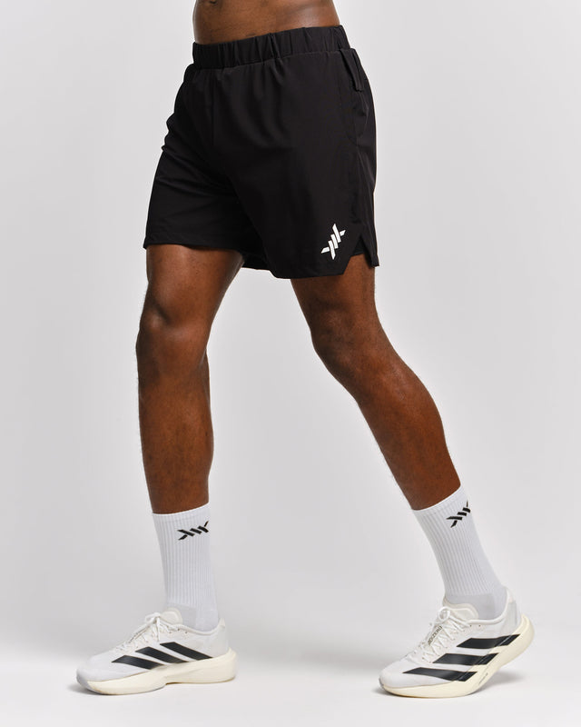 Caged 2-in-1 Lauf-Shorts Stride – Schwarz