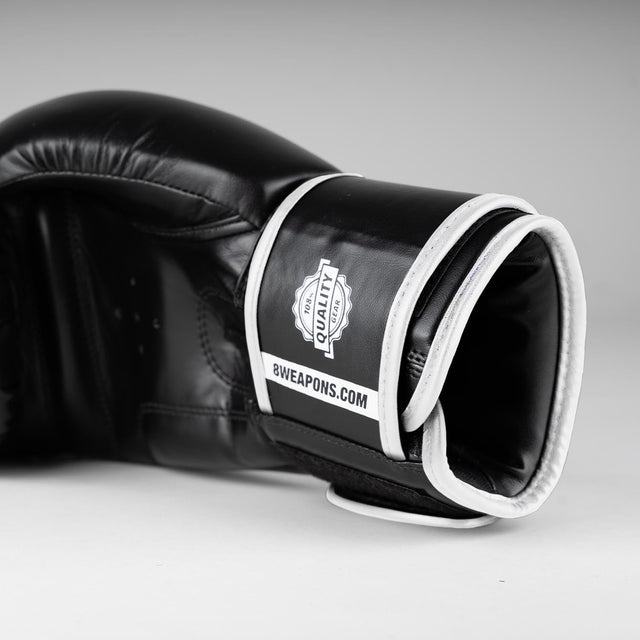 Guantes de boxeo 8 WEAPONS Unlimited 2.0 – Negro/Blanco