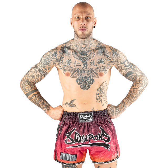 8 WEAPONS Muay-Thai-Shorts Vivo Sunsphere – Mehrfarbig