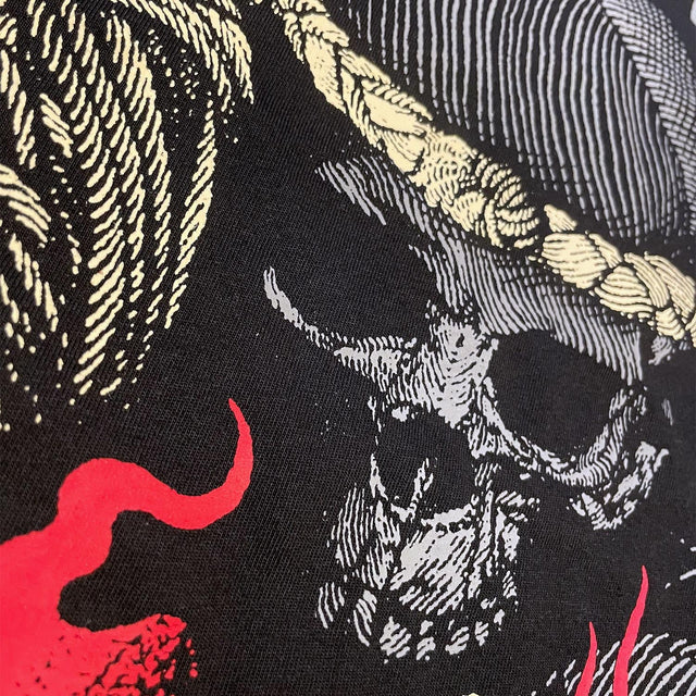 T-shirt 8 WEAPONS Boran Skull – Noir