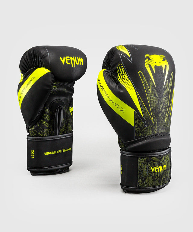 Luvas de boxe Venum Impact Amazonia Reborn – Preto/Verde
