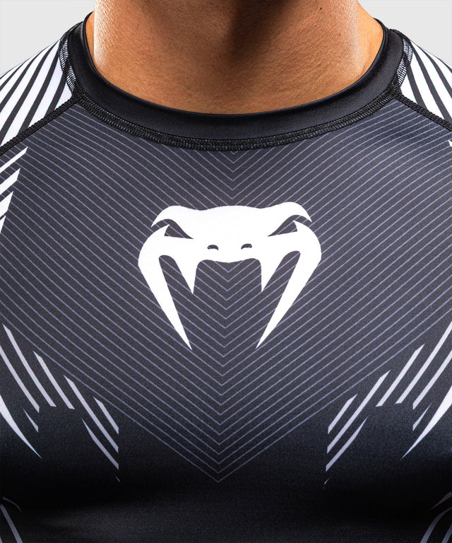 Venum Rashguard No-Gi 6.0 Long Sleeves – Black/White