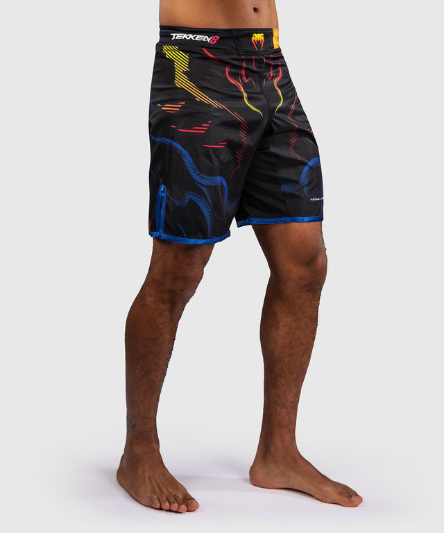 Venum MMA-Shorts x TEKKEN 8 Yoshimitsu – Schwarz/Orange