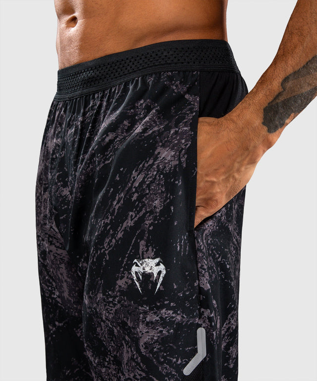 Shorts d'entraînement Venum Rage & Workout – Noir/Gris