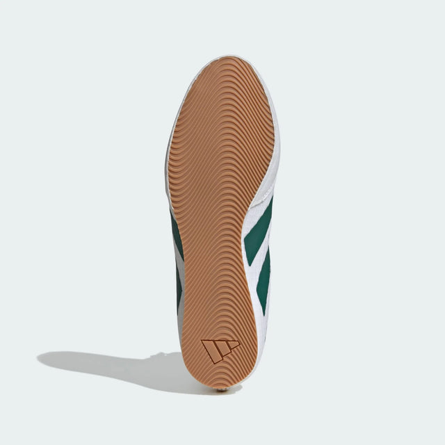 Adidas Boxschuhe Box Hog 4 – Weiß/Grün