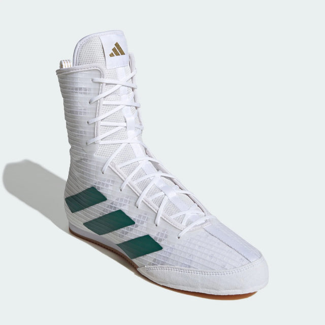 Adidas Boxschuhe Box Hog 4 – Weiß/Grün