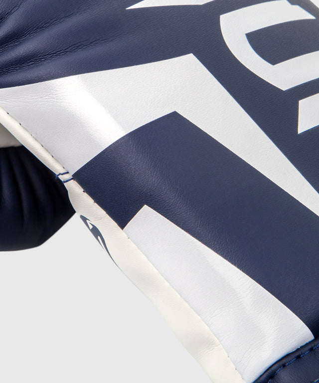 Venum Elite Boxhandschuhe – Navy Blau/Weiß