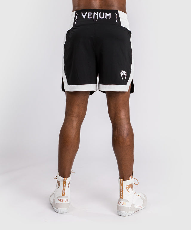 Pantaloncini da boxe Venum Classic – Nero/Bianco