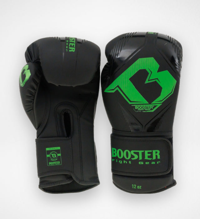Guantes de boxeo Booster Bangkok – Negro/Verde