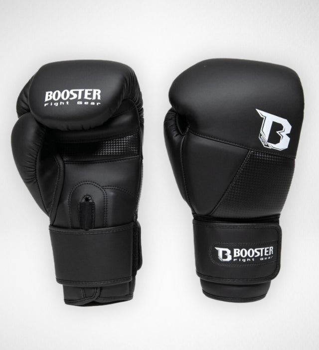 Gants de boxe Booster BG 'XXX' – Noir/Blanc