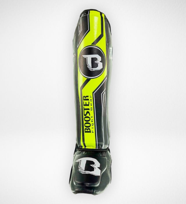 Espinilleras Booster V9 – Negro/Amarillo