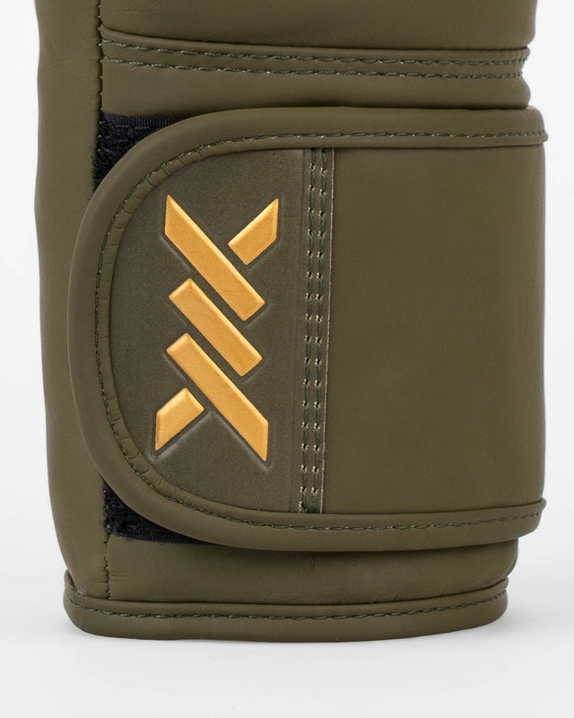 Guantoni da boxe Caged Core – Cachi Verde/Oro
