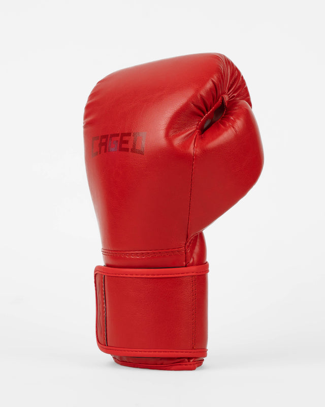 Caged Core Boxhandschuhe – Rot/Rot