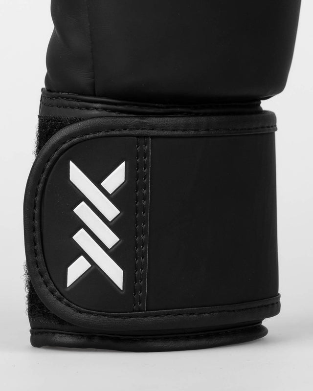 Caged Boxhandschuhe Spark Kinder – Matt Schwarz/Weiß