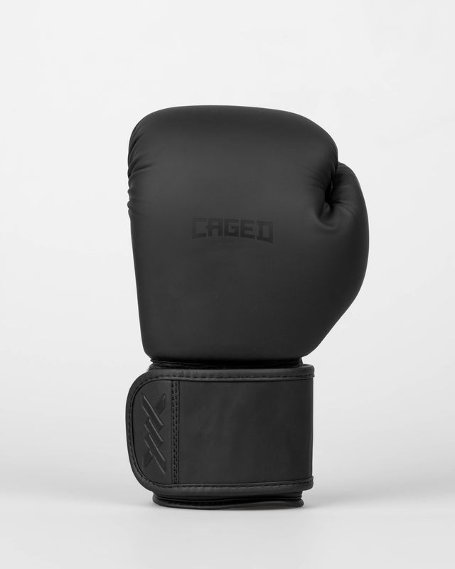 Guantes de boxeo Caged Spark Niños – Negro Mate