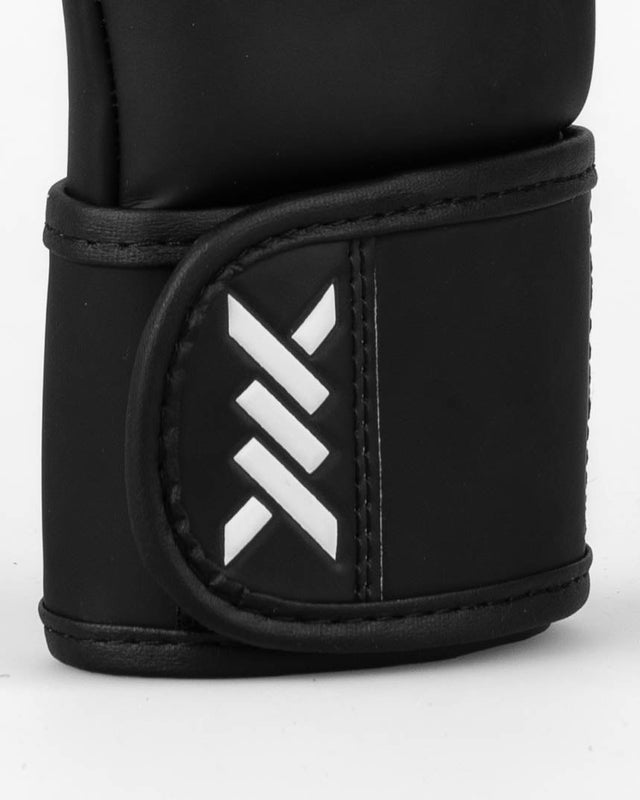 Caged MMA-Handschuhe Shadow – Matt Schwarz/Weiß
