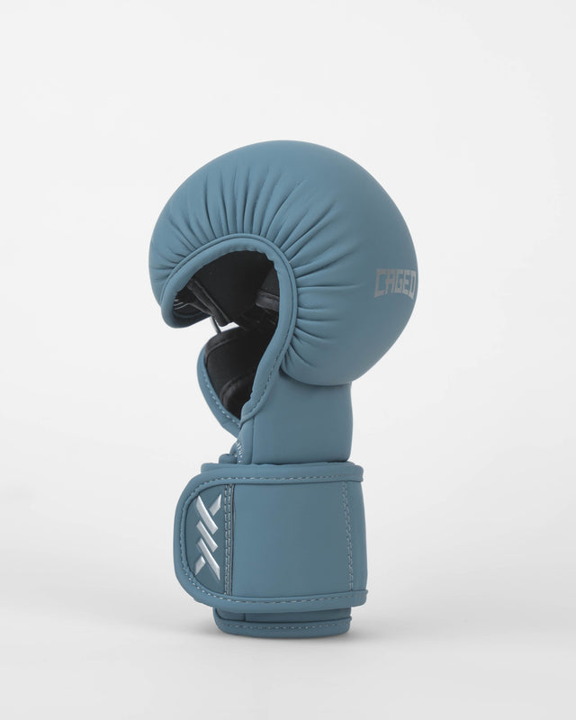 Caged MMA Gloves Sparring Shadow - Midnight Blue